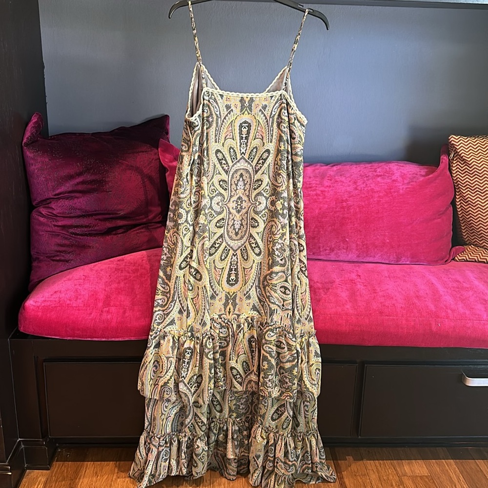 Paisley Print Maxi Dress - Picture 4 of 4